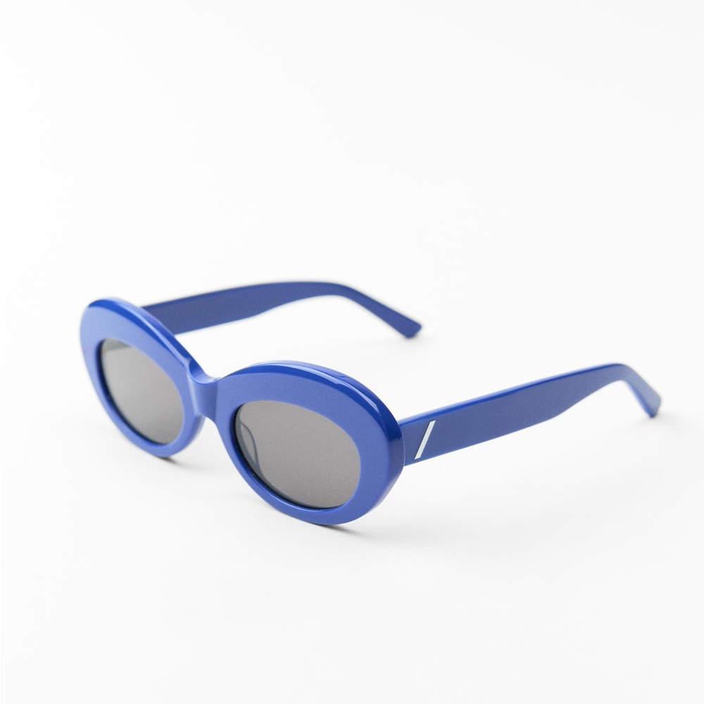 Zara Blue Acetate Sunglasses